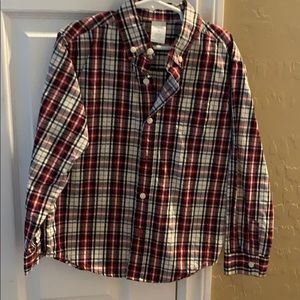Gymboree size 6 boys button up